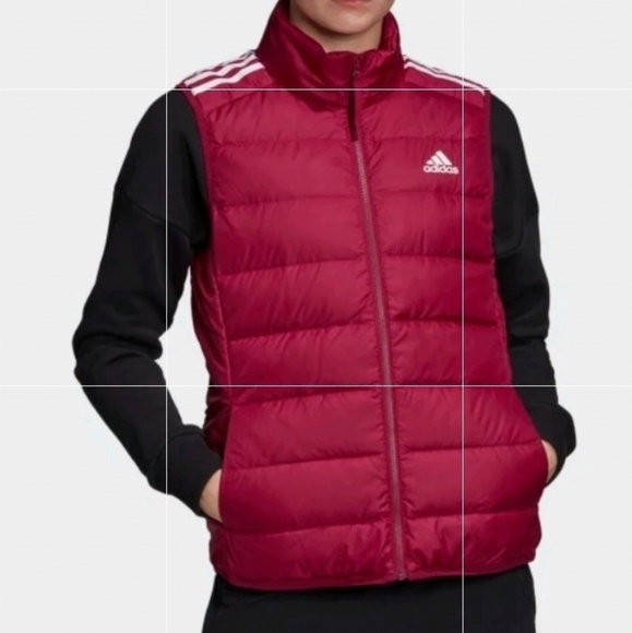 Adidas Light Down Parka Vest Fucsia S